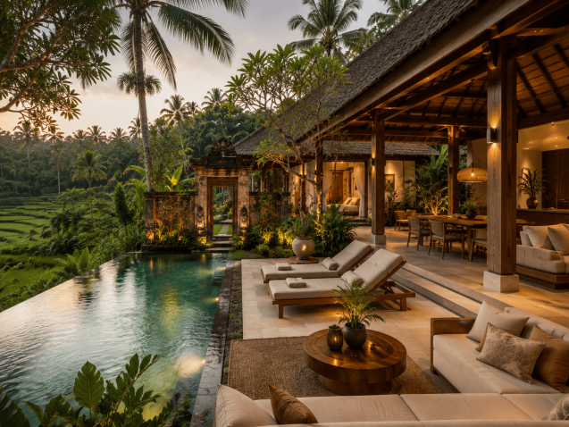 Popular Designs of Luxury Villas in Ubud 01