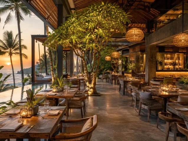 Popular Restaurant Design Styles in Bali