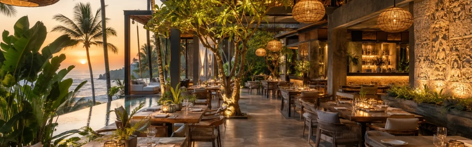 Popular Restaurant Design Styles in Bali